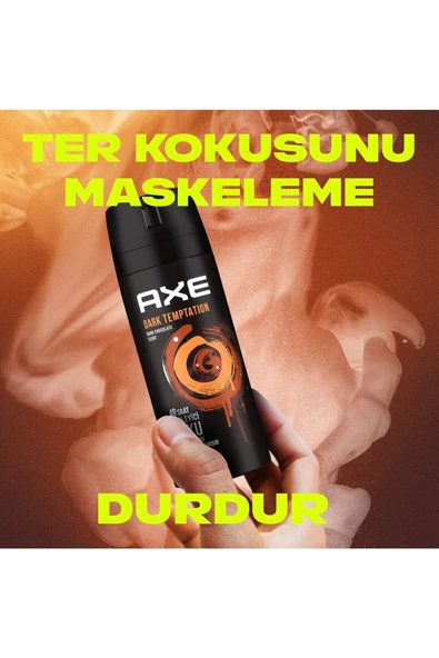 Axe Dark Temptation 150 ml 3 Adet Erkek Deodorant - 4