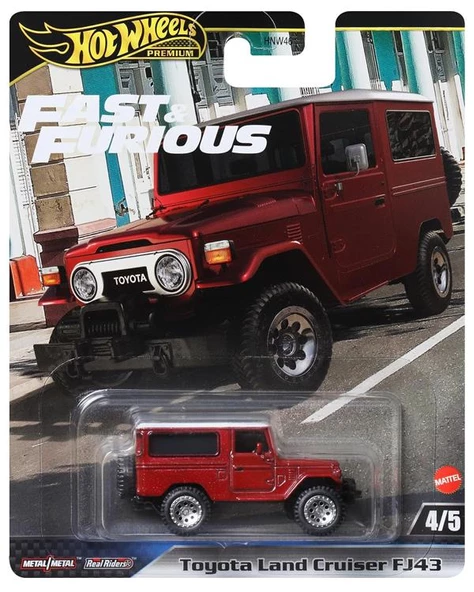 Hot Wheels Premium Toyota Land Cruiser FJ43 HRT96