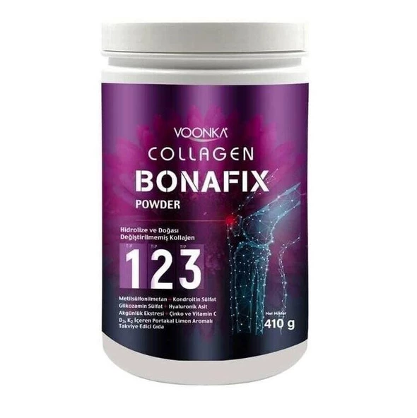 Voonka Collagen Bonafix Tip 1-2-3 Powder 410gr - 2