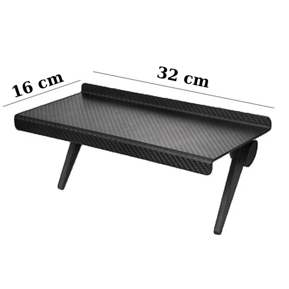 32*16 cm Katlanabilir Katlanabilir Televizyon Standı Ayarlanabilir Ekran Üstü Raf Portatif Eşya - 2
