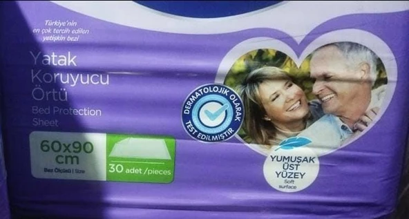 Canped 60x90 cm 30'lu 4 Paket Yatak Koruyucu Örtü - Resim 5
