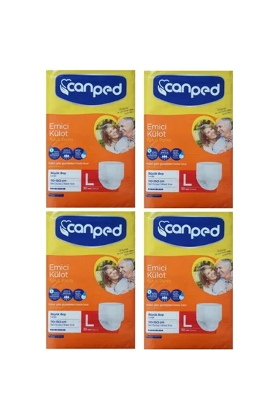 Canped Emici Külot 4x30 120 Adet Large