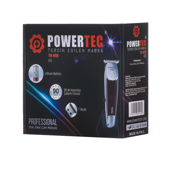 Powertec Tr-658 Sakal Ense Tıraş Makinesi - 2