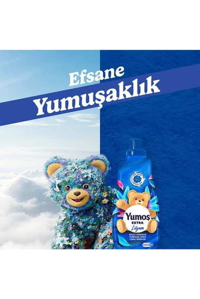 Yumoş Extra Lilyum Yumuşatıcı 60 Yıkama 1.44 lt 4'lü - 6