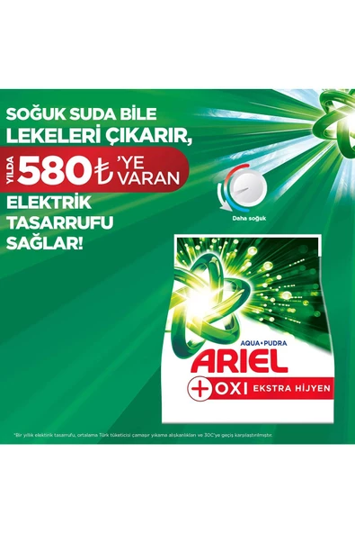Ariel Dağ Esintisi 2'si 1 Arada Beyazlar ve Renkliler için 6 kg Toz Deterjan - 4