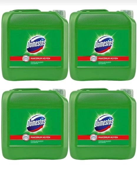Domestos Maksimum Hijyen Çam Ferahlığı Konsantre Jel Çamaşır Suyu 4 x 3240 ml - 2