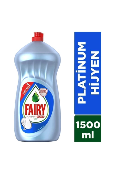 Fairy Platinum Hijyen 1500 ml Sıvı Bulaşık Deterjanı