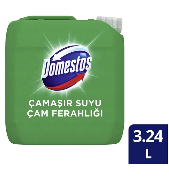 Domestos Maksimum Hijyen Çam Ferahlığı Konsantre Jel Çamaşır Suyu 4 x 3240 ml - 3