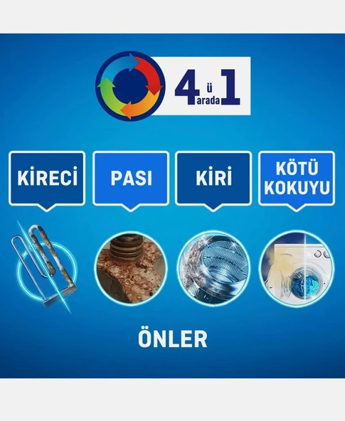 Calgon Toz 500 gr Kireç Önleyici - 4
