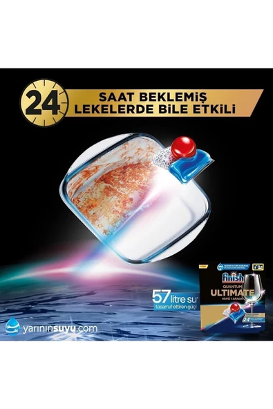 Finish Quantum Ultimate Bulaşık Makinesi Tableti 40'lı 3 Adet - 4