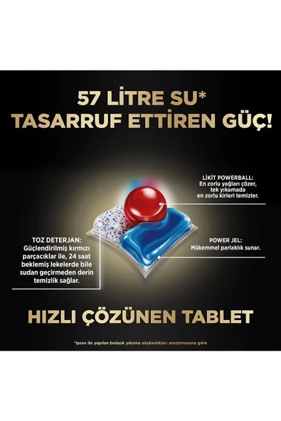 Finish Quantum Ultimate Bulaşık Makinesi Tableti 40'lı 3 Adet - 6