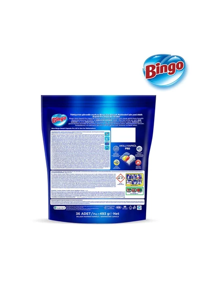 Bingo Akıllı Kapsül Pro Bulaşık Makinesi Tableti 50'li - 3