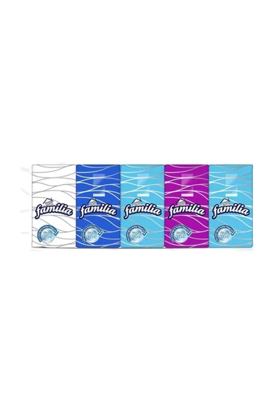 Familia Mendil 3 Katli 10 Paket x 2 Adet - 20 Paket Çep Mendili Hijyenik Ultra Yümüşak Mendil - 3