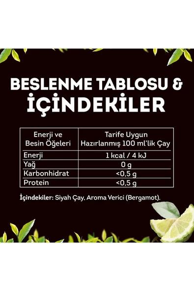 Lipton Earl Grey 1 kg 9'lu Bergamotlu Çay - 3