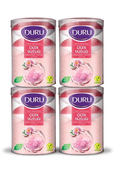 Duru Fresh Çiçek Tazeliği Güzellik Sabunu 16'lı 4 x 400 G