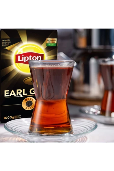 Lipton Earl Grey 1 kg 9'lu Bergamotlu Çay - 6