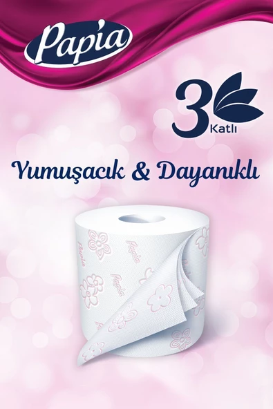 Papia Egzotik Parfümlü 32'li Tuvalet Kağıdı - 3