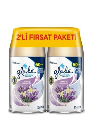 Glade Oda Kokusu - Automatic Refil 2'li Lavanta 269 ml