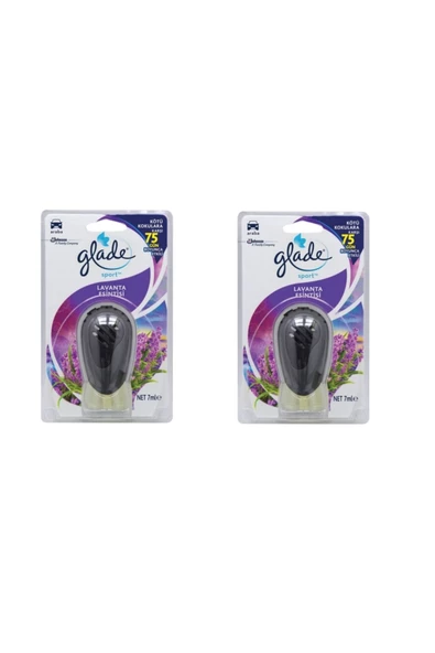 Glade Sport 7 ml Oto Kokusu 2 Adet