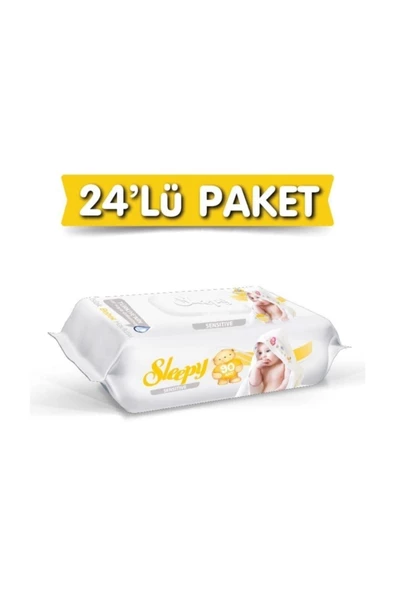 Sleepy Sensitive Islak Havlu 24x90 Lı 24 Paket 2160 Yaprak