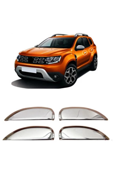 DACİA DUSTER KROM SET 2018-2024 Paslanmaz Çelik - 4