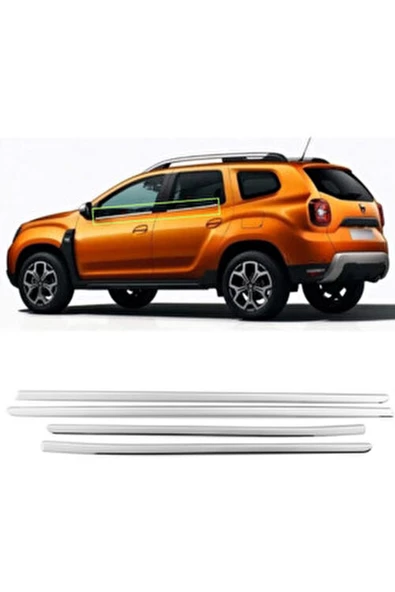 DACİA DUSTER KROM SET 2018-2024 Paslanmaz Çelik - 5