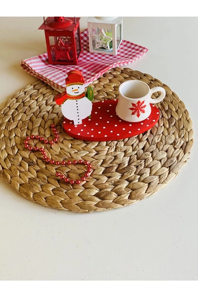 Sevgililer Günü Özel Kardan Adam Fincan Ve Mum Seti - Resim 6