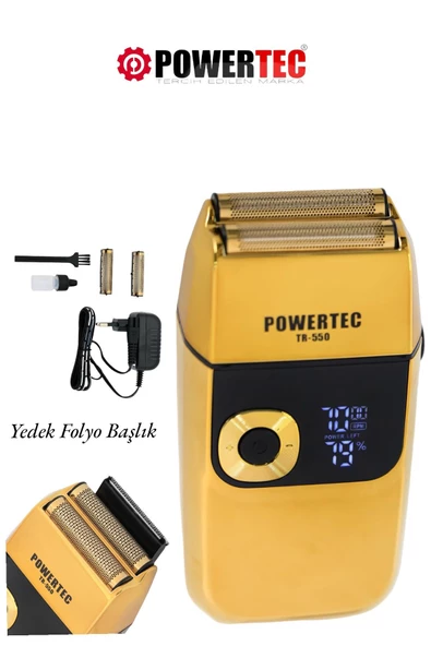 Powertec TR-550 Günlük Sakal Makinesi