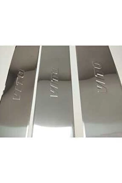 Mercedes Vito W447 Krom İç Kapı Eşiği 3 Parça 2014 ve Üzeri P.Çelik - Resim 2