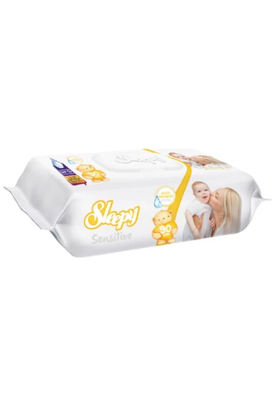 Sleepy Sensitive 90 Yaprak 9'lu Paket Islak Mendil - 5