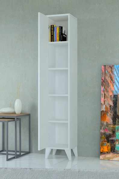 Mobilique  Aden Çok Amaçlı Dolap Beyaz - 5