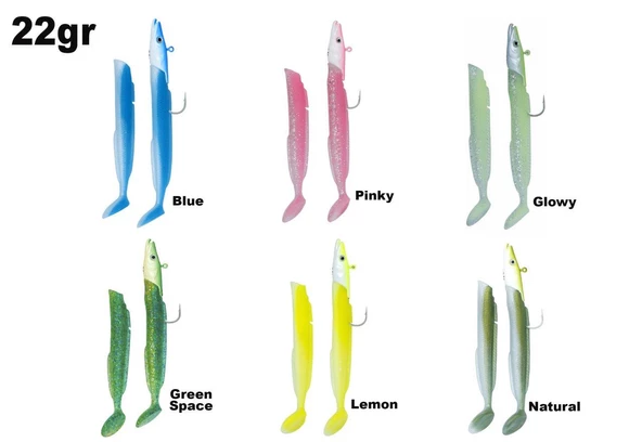 Fujin Salt Eel 13cm 22gr x2 Silikon Yem