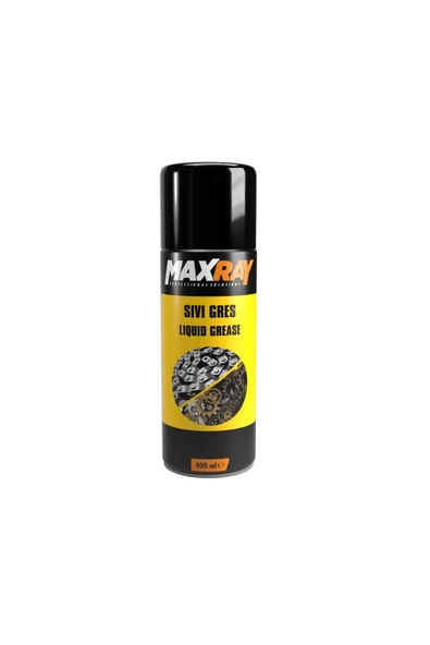 Maxray Şeffaf Sıvı Gres Sprey - 400 ml - Yüksek Performanslı Yağlama Ve Koruma