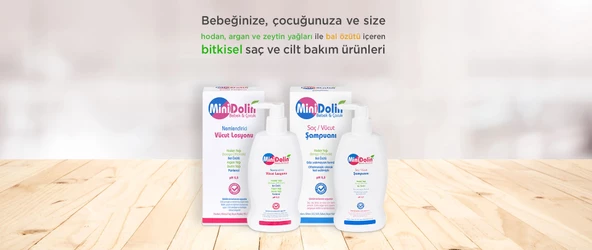 Minidolin Bebek Saç ve Vücut Şampuanı 250 ml - 3