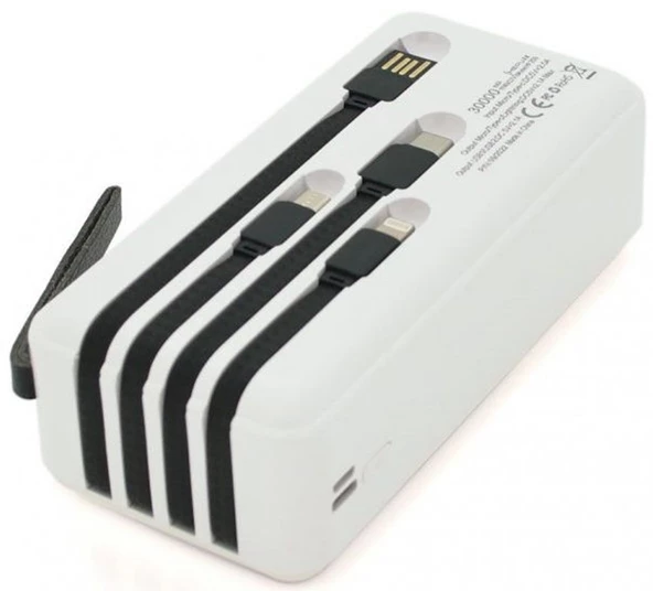 Hepu HP-209 30000 Mah. Dahili Kablolu Dijital Göstergeli Powerbank - 2