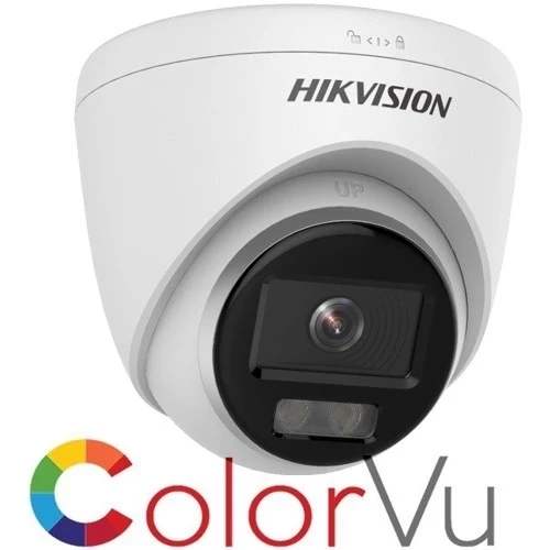 HIKVISION 2MP DOME 2.8MM DS-2CD1327G0-LUF IP Güvenlik Kamerası COLORVU - Resim 2