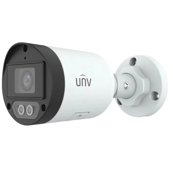 UNV 2MP BULLET 2.8MM IPC2122LB-AF28K-WL 30metre IP Güvenlik Kamerası PoE COLORHUNTER SESLİ