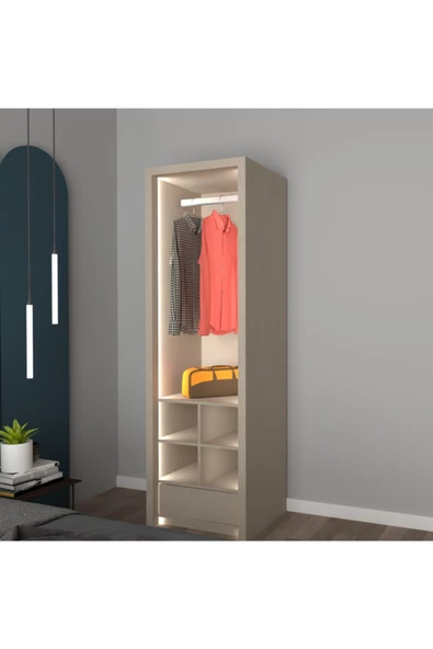 yılwood Alto Kapaklı Gardırop Koton Vizon - 3