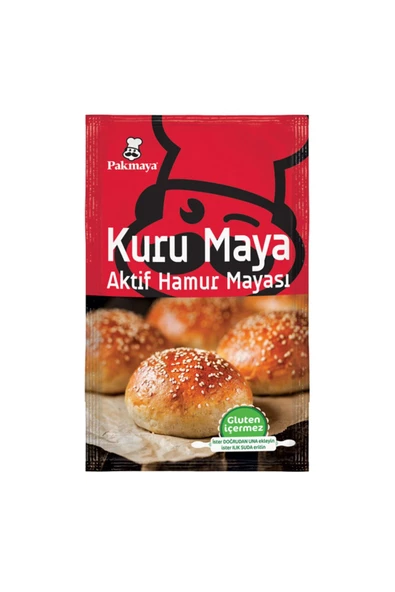 Pakmaya Kuru Maya 100 gr X 40 Adet