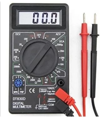 DİJİTAL AVOMETRE ( ÖLÇÜ ALETİ ) MULTIMETER DT830D