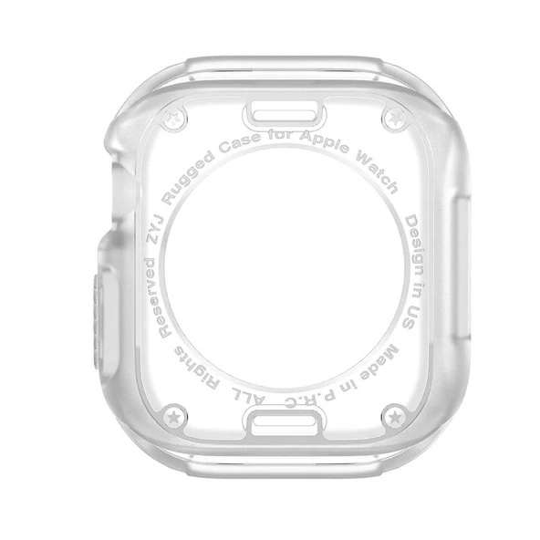 Apple Watch 10 46mm Silikon TPU Kasa Koruyucu Redclick Watch Gard 17 - 5