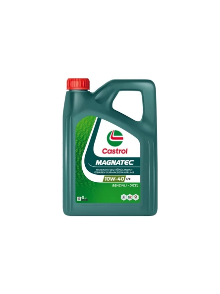 Castrol Magnatec 10W-40 A3/B4 Benzinli Araçlar için 4 Litre Motor Yağı (Üretim Yılı: 2024)