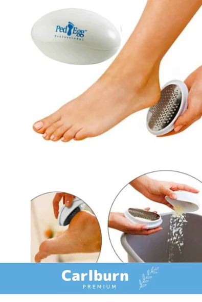 Pratik Ölü Deri Nasır Temizleme Ölü Cilt Kaldırma Fırça Ayak Taban Bakım Törpüsü Topuk Rendesi - 4
