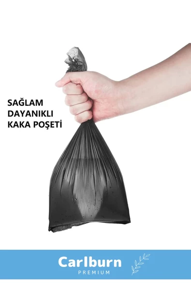 Çevre Dostu Evcil Hayvan Dışkı Toplama Pati Desenli Köpek Kaka Poşeti Torbası 4 Paket 60 Adet Rulo - 4