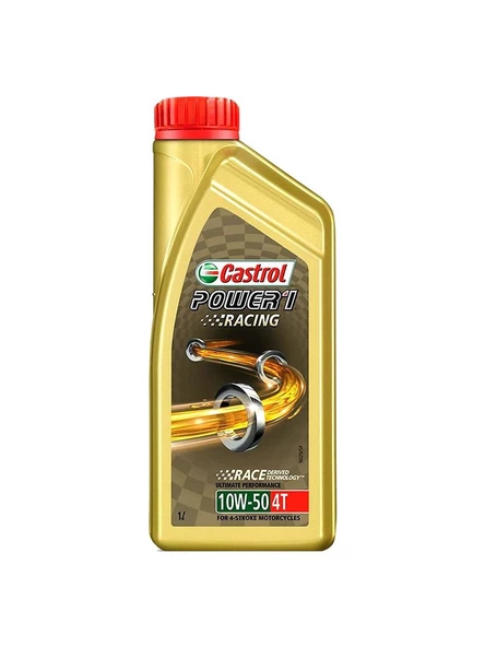 Castrol Motor Yağı Castrol Power 1 Racıng 4T 10W-50 1Lt