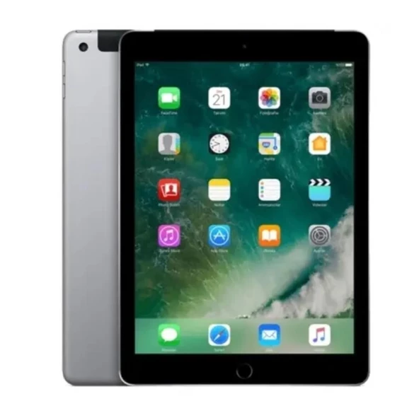 Apple iPad 5.Nesil Wi-Fi + Cellular 128 Gb NP262RU/A Uzay Gri Tablet YENİLENMİŞ