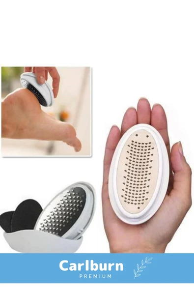 Pratik Ölü Deri Nasır Temizleme Ölü Cilt Kaldırma Fırça Ayak Taban Bakım Törpüsü Topuk Rendesi - 5