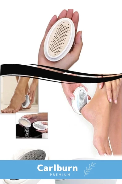 Pratik Ölü Deri Nasır Temizleme Ölü Cilt Kaldırma Fırça Ayak Taban Bakım Törpüsü Topuk Rendesi - 2