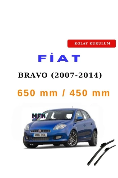 Mfk Fiat Bravo (2007-2014) Araca Özel Silecek