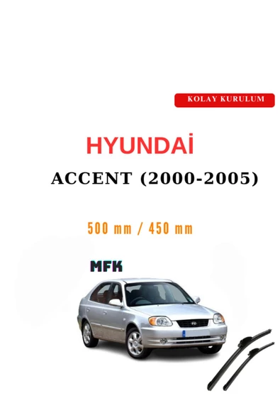 Mfk Hyundai Accent  (2000-2005) Araca Özel Silecek